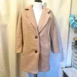 Boohoo Woman’s Mauve Coat Size US 2